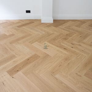 Riviera 14/3 x 125mm Natural Oak Herringbone Engineered Wood Flooring